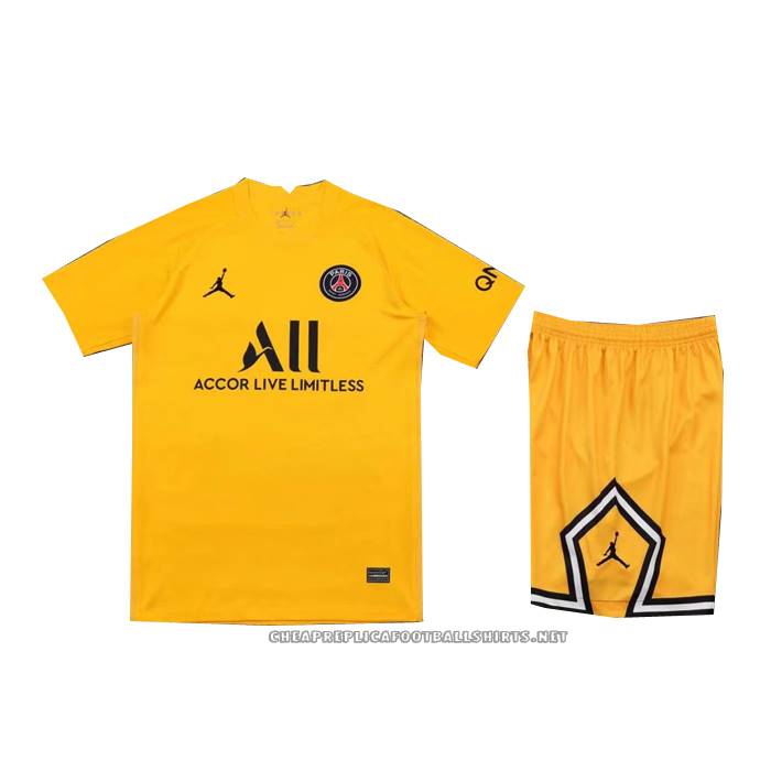 Paris Saint-Germain Goalkeeper Shirt 2021-2022 Kid Yellow